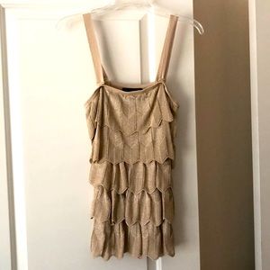 White House Black Market ruffle top